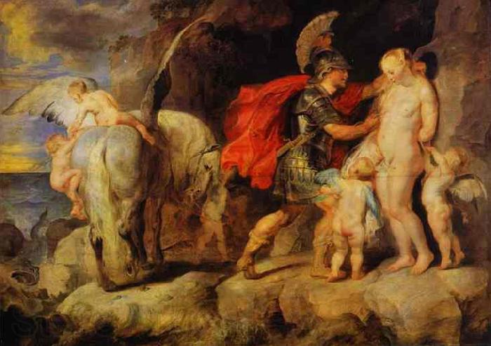Peter Paul Rubens Persee delivrant Andromede Spain oil painting art